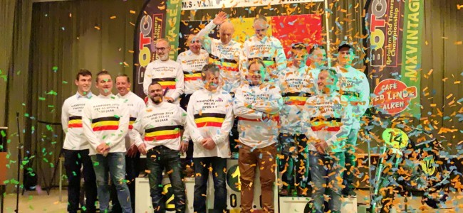 BOTC oldtimercross: De kampioenen in de bloemetjes gezet!