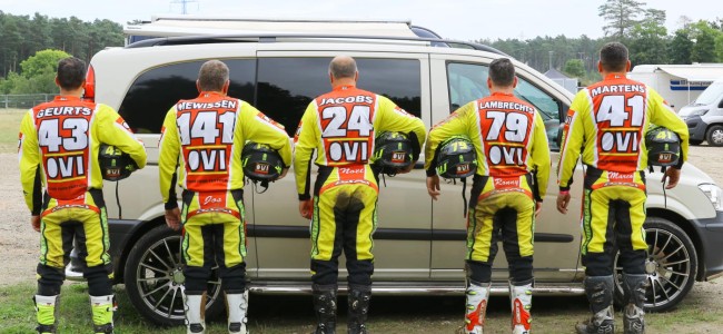 Line-up OVI Vintage Motorcross Team blijft ongewijzigd
