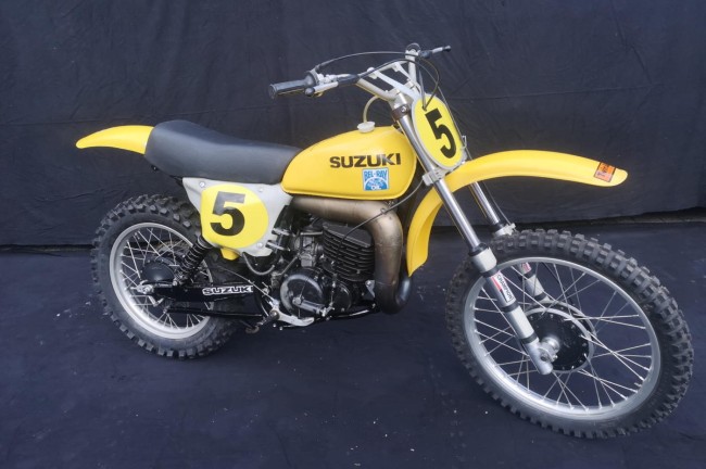Europa wijs Jaar Unieke collectie fabrieks-Suzuki's te koop in Duitsland - MX Vintage
