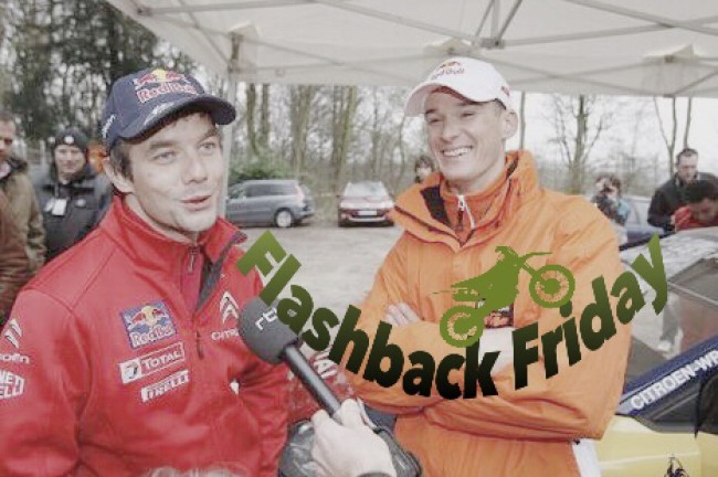 Flashback Friday: Everts verslaat Sébastien Loeb op de muur!
