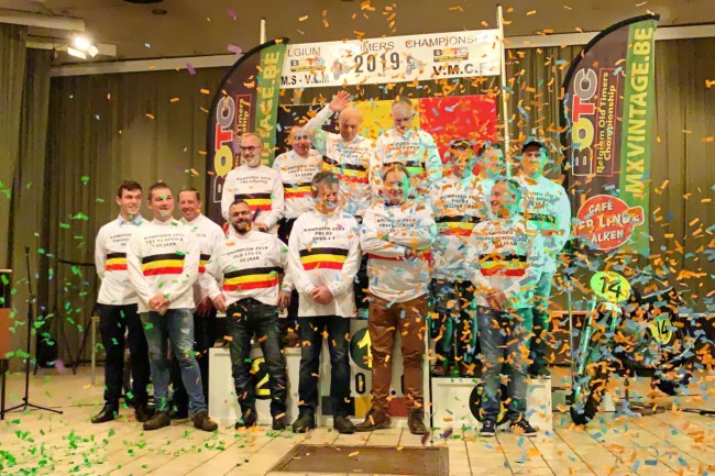 BOTC oldtimercross: De kampioenen in de bloemetjes gezet!