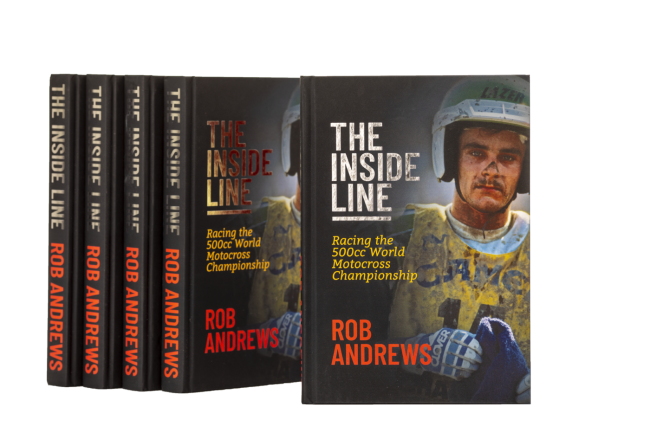 “The Inside Line”: Rob Andrews schrijft een boek over het WK 500cc!