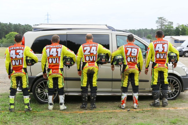 Line-up OVI Vintage Motorcross Team blijft ongewijzigd