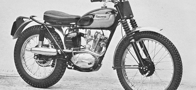 Triumph crossmotoren uit het verleden