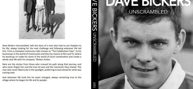 Het nieuwe boek over Dave Bickers heet “Unscrambled”