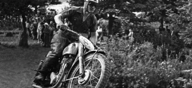 Harold Lines was een van de eerste Motocross Nomaden op het Europese continent