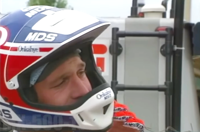 VIDEO: Dave Thorpe wint het WK 500cc van 1989