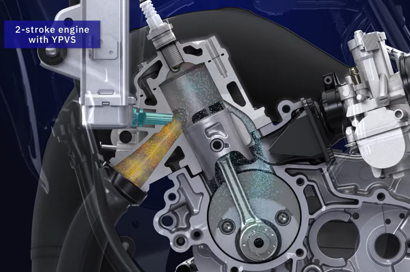 Techniek De werking van een power valve MX Vintage